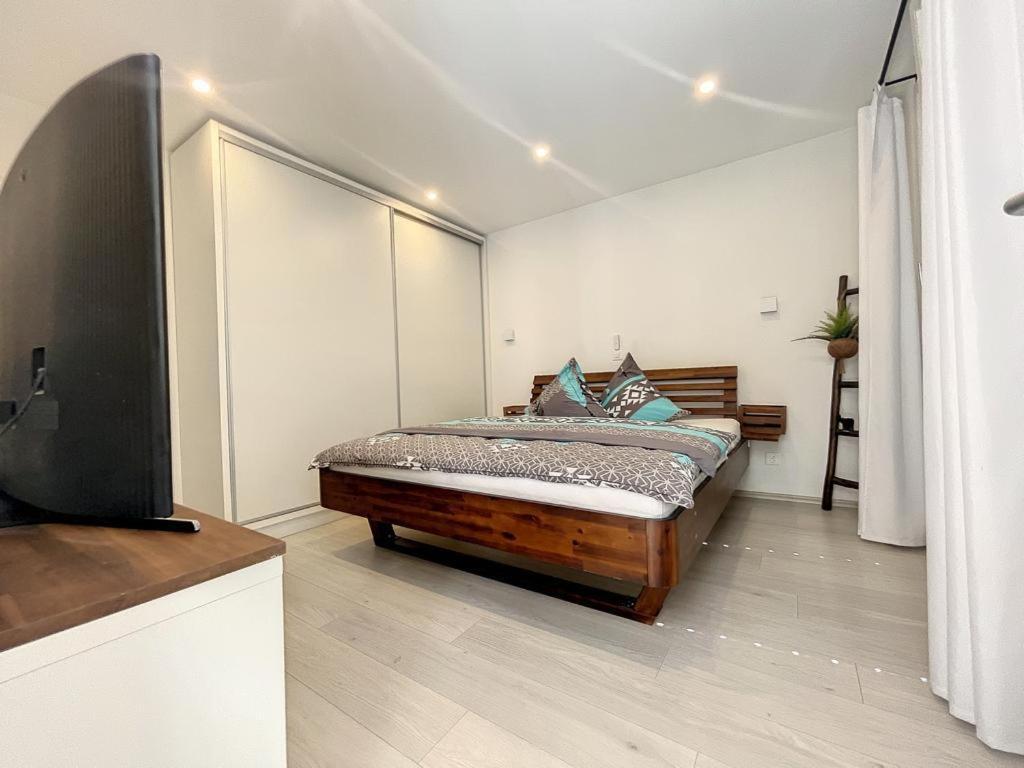 Appartement Moderne Avec Terrasse Et Piscine A Chatel Sur 벡스 외부 사진
